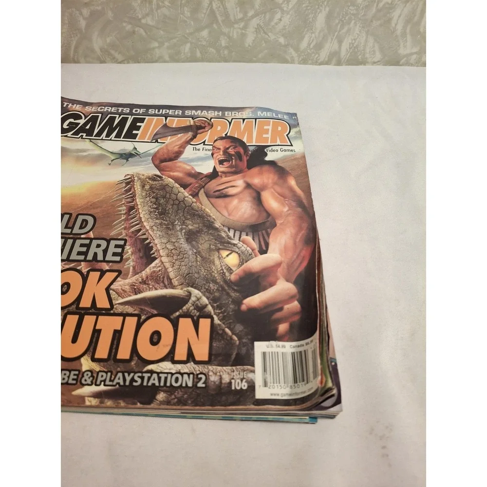 Game Informer #106 Feb 2002 The Secrets Of Super Smash Bros. VTG Resident Evil